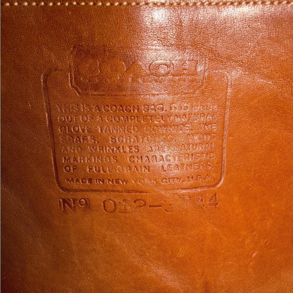 VINTAGE COACH CROSSBODY - Picture 6 of 6